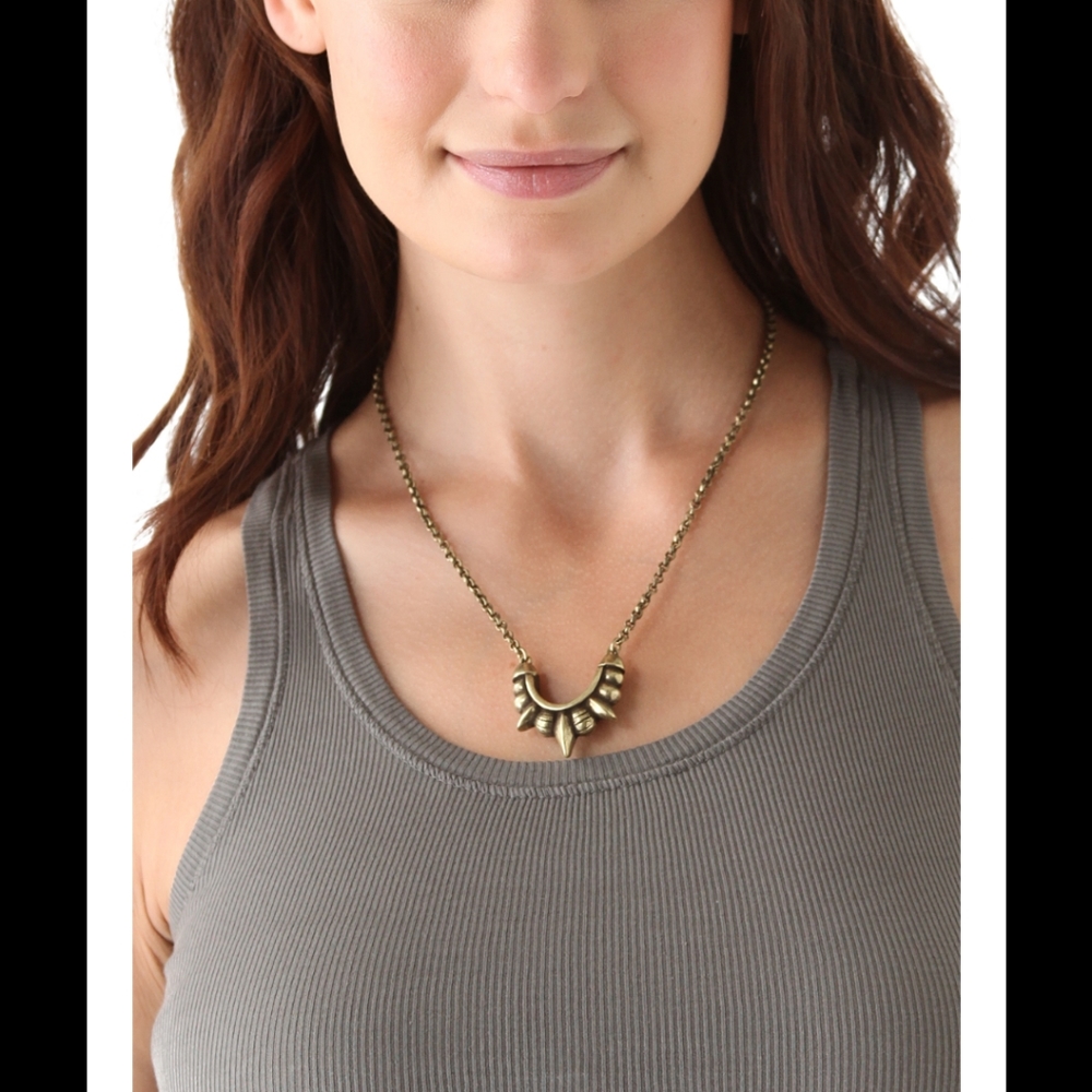 Pamela Love sterling silver Tribal Necklace
